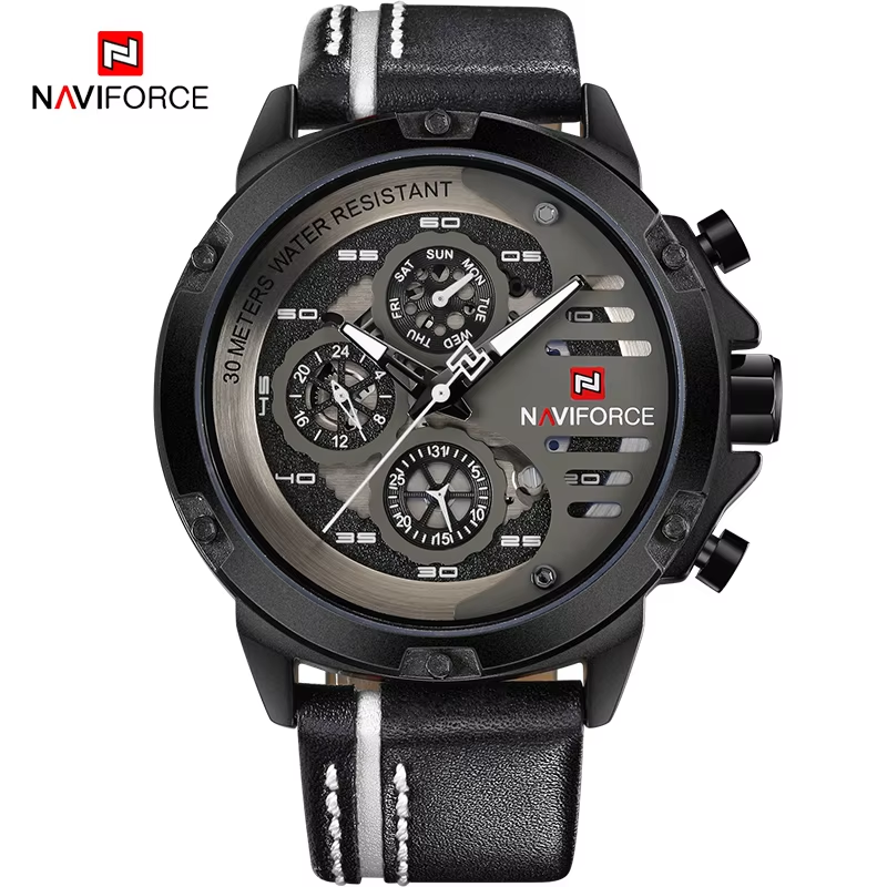 Smartwatch Military Watches For Men - NAVIFORCE New Men's Sports Military Watch