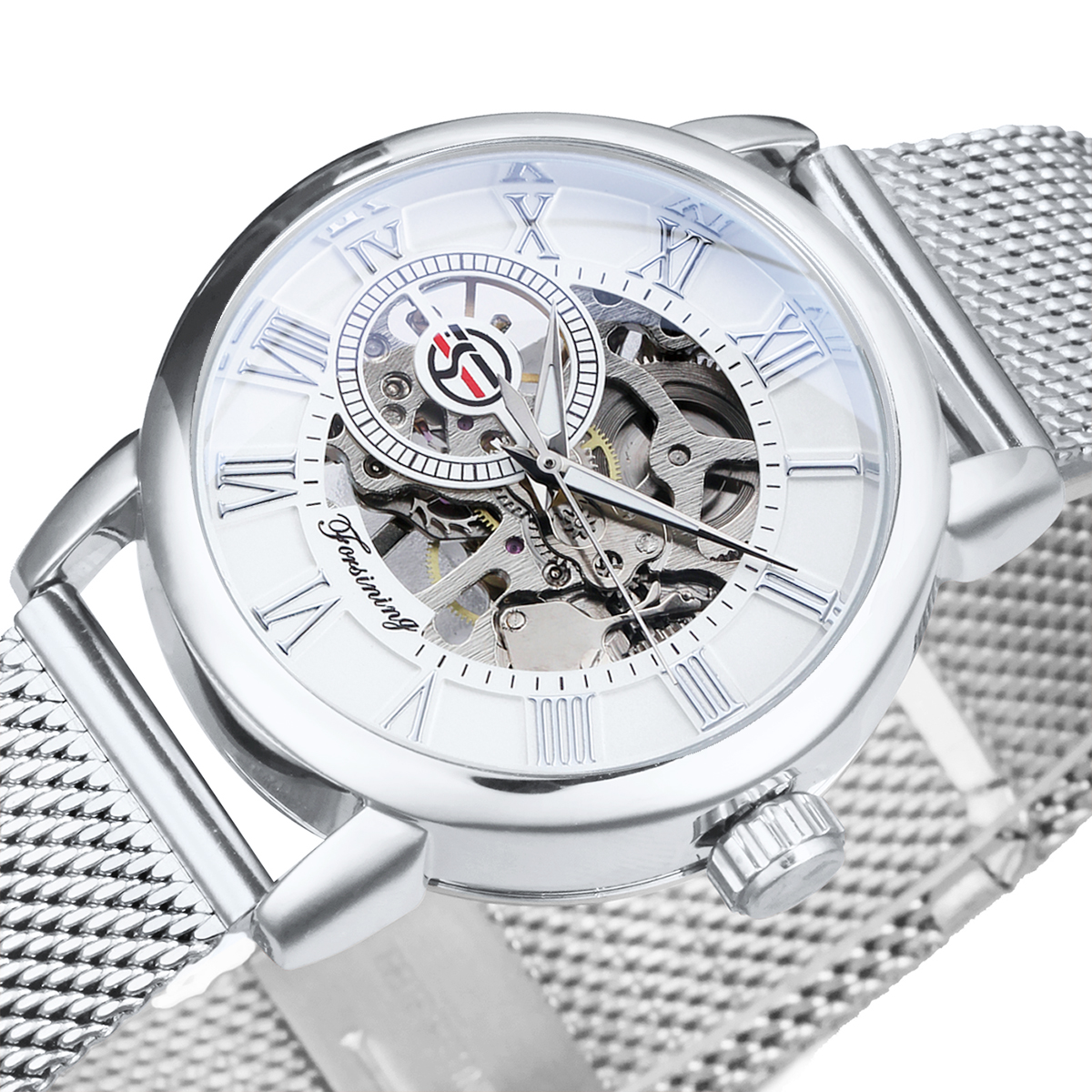 Skeleton Mechanical Watch - Forsining Elegant Ladies Watches Top Brand
