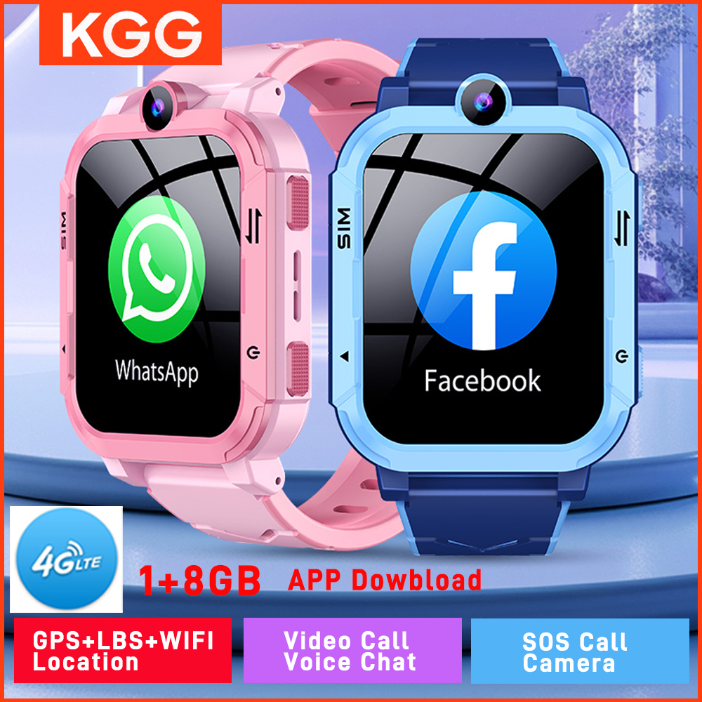 Smartwatch Watches Gift For Boys - 4G Kids Smart Watch 1+8GB GPS