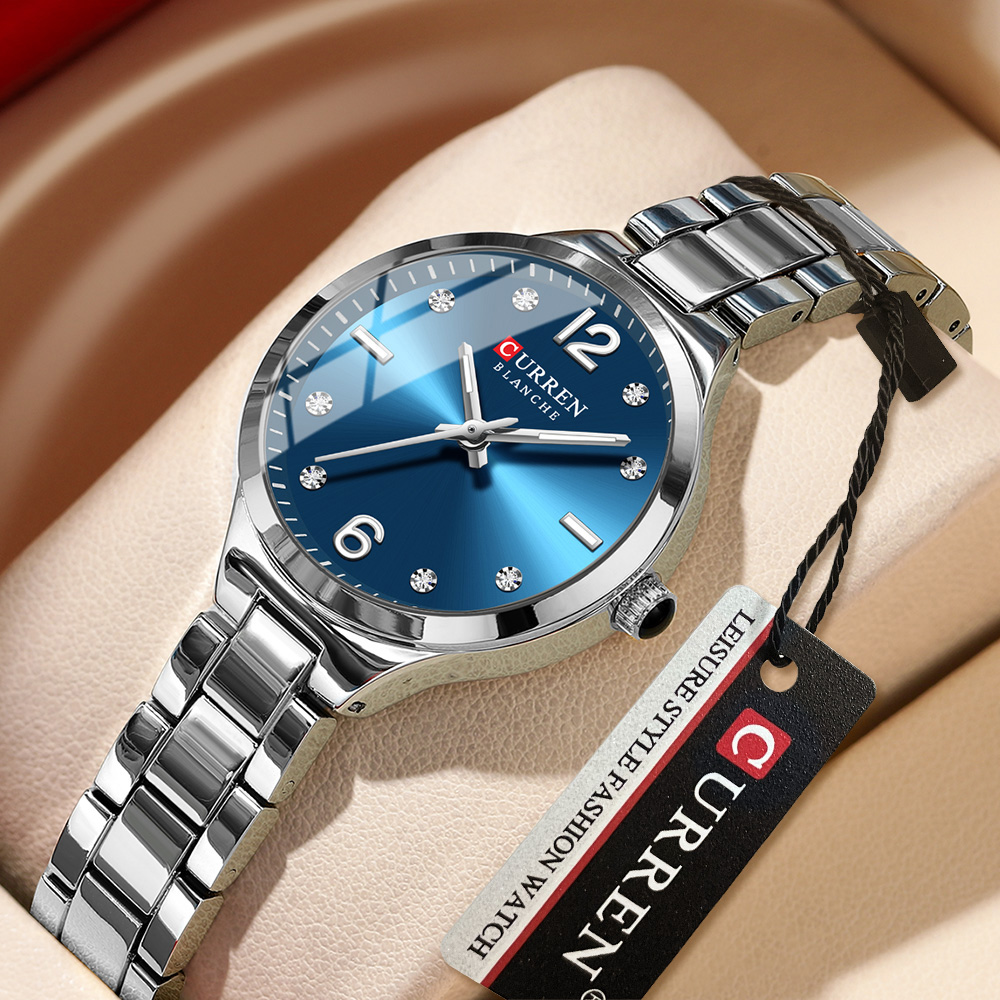 Smartwatch Watches For Women - CURREN Women Elegant Watch Stainless Steel