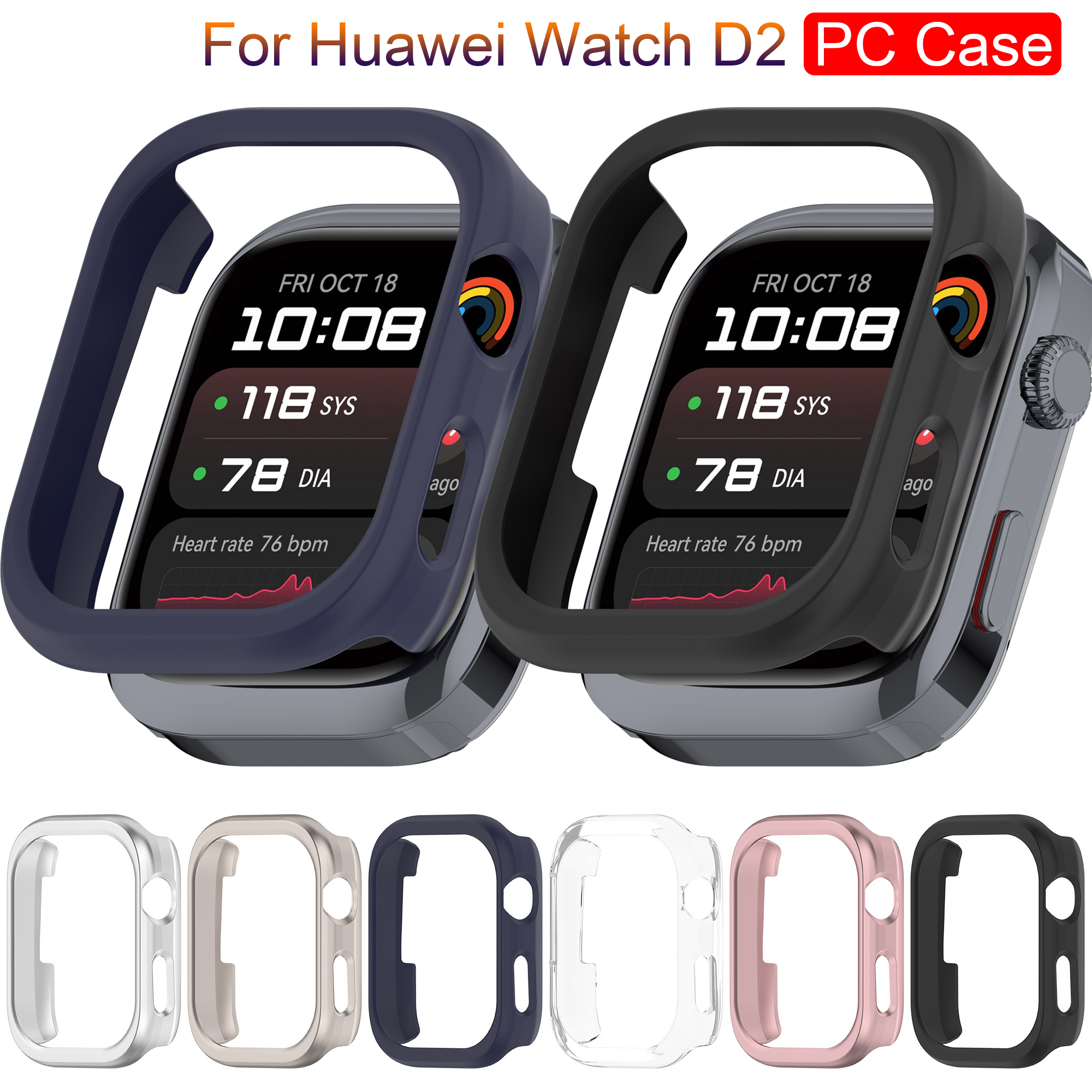 Smartwatch Watch Huawei - PC Case For Huawei Watch D2