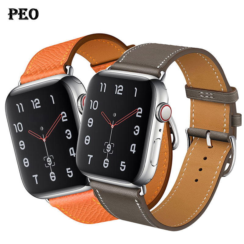 Smartwatch Apple Watches For Men - Leather Watch band for Apple Watch