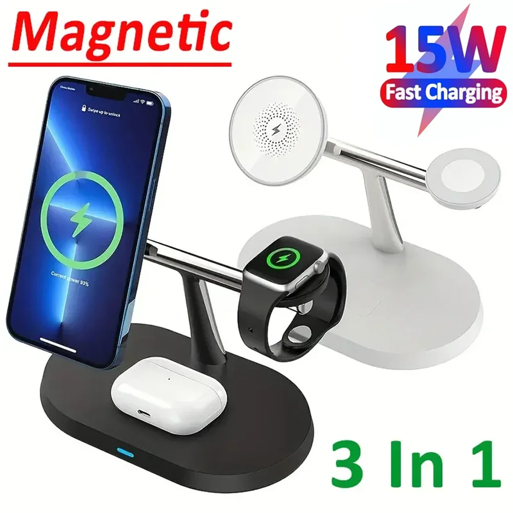 Smartwatch Apple Watch - Magnetic Wireless Charger Stand for iPhone