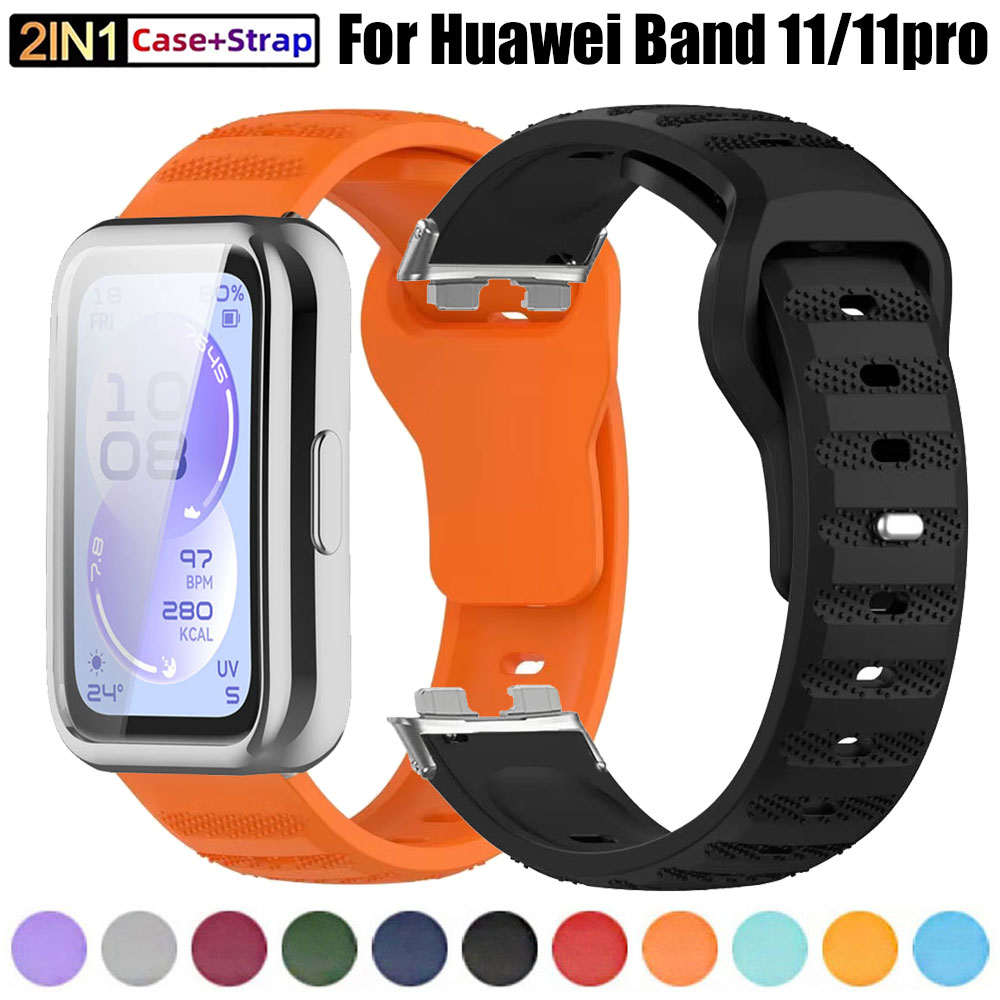 Silicone Sport Band - TPU Case For Huawei Band 11/11pro