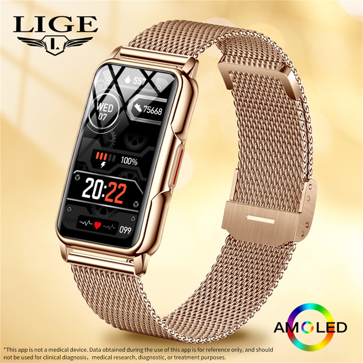 Watch Smartwatch - LIGE Smart Watch Men Women Fitness