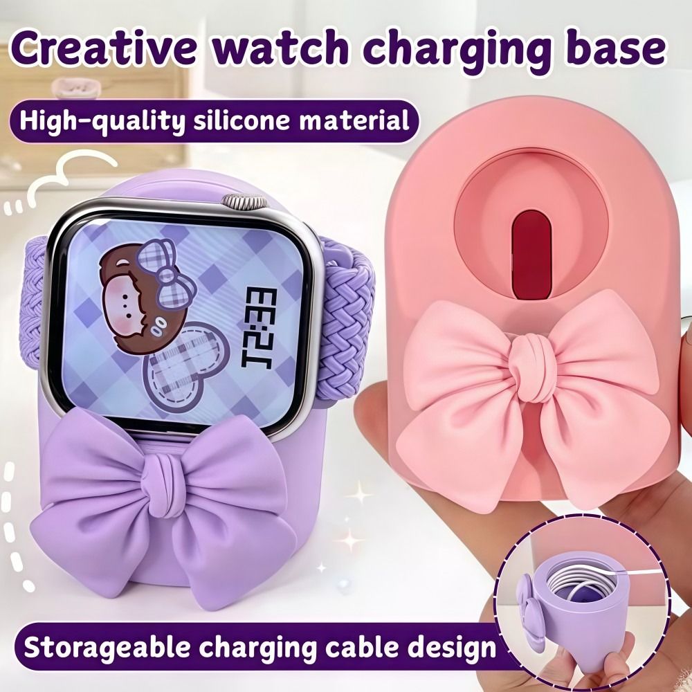 Bow Smart Watch Charger Stand  - Smartwatch Apple Watch 리뷰 및 가격