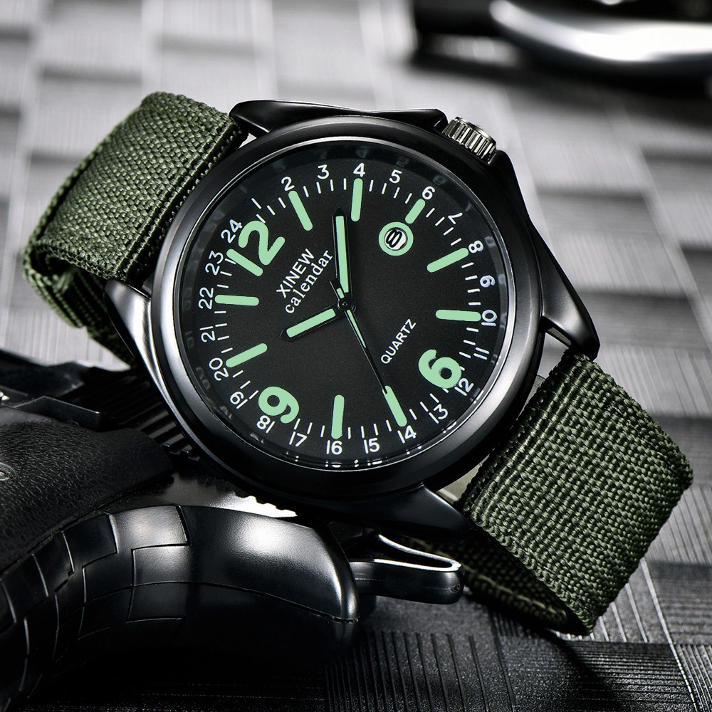 Military Mens Quartz Watch Bla - Smartwatch Military Watches For Men 리뷰 및 가격