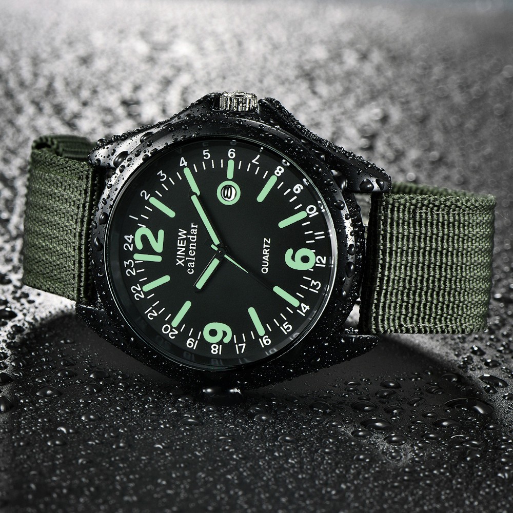 Military Mens Quartz Watch Bla - Smartwatch Military Watches For Men 리뷰 및 가격
