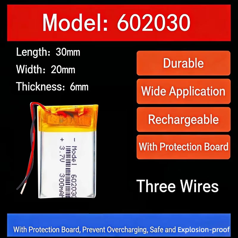 3.7V 300mAh 602030 Lithium Bat - Watch Smartwatch 리뷰 및 가격
