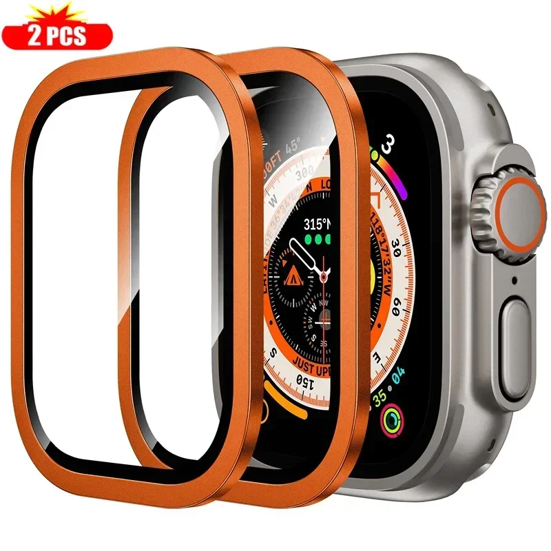 2PCS Titanium Metal Frame for  - Smartwatch Watches For Women 리뷰 및 가격
