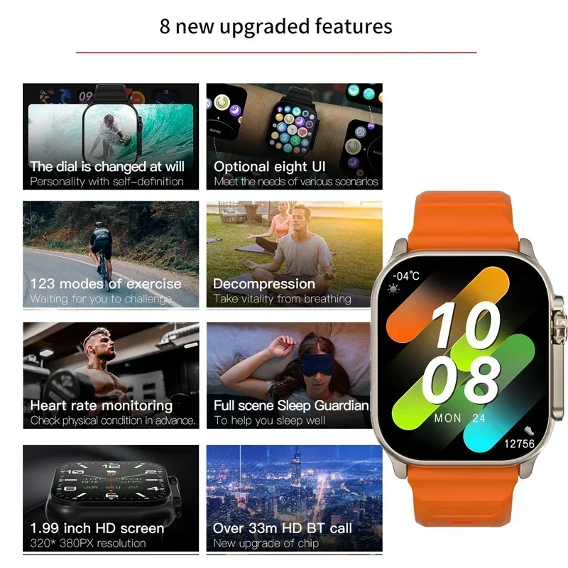 Hello Watch 5+ Smart Watch Wat - Smartwatch Watches With Bluetooth 리뷰 및 가격