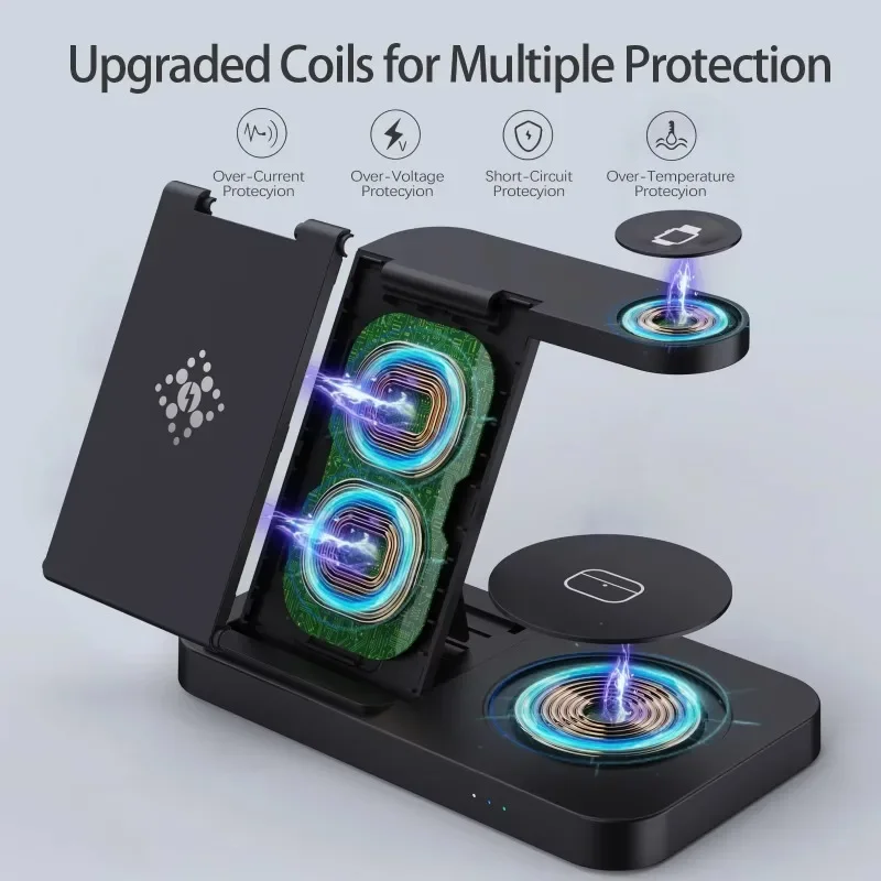 Travel 4 in 1 Wireless Charger - Iwatch Smartwatch 리뷰 및 가격