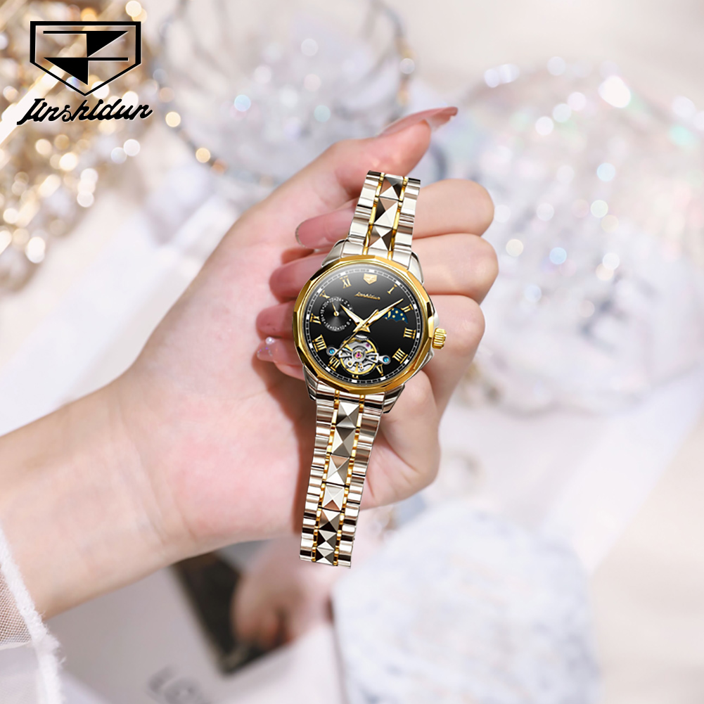 JSDUN 8937 Ladies Watches Auto - Skeleton Mechanical Watch 리뷰 및 가격