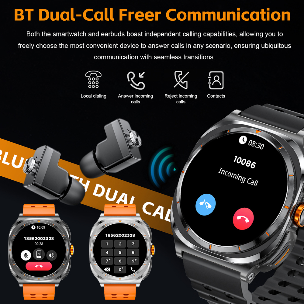 2026 hot Watch Wireless Earpho - Smartwatch Watches Gift For Women 리뷰 및 가격