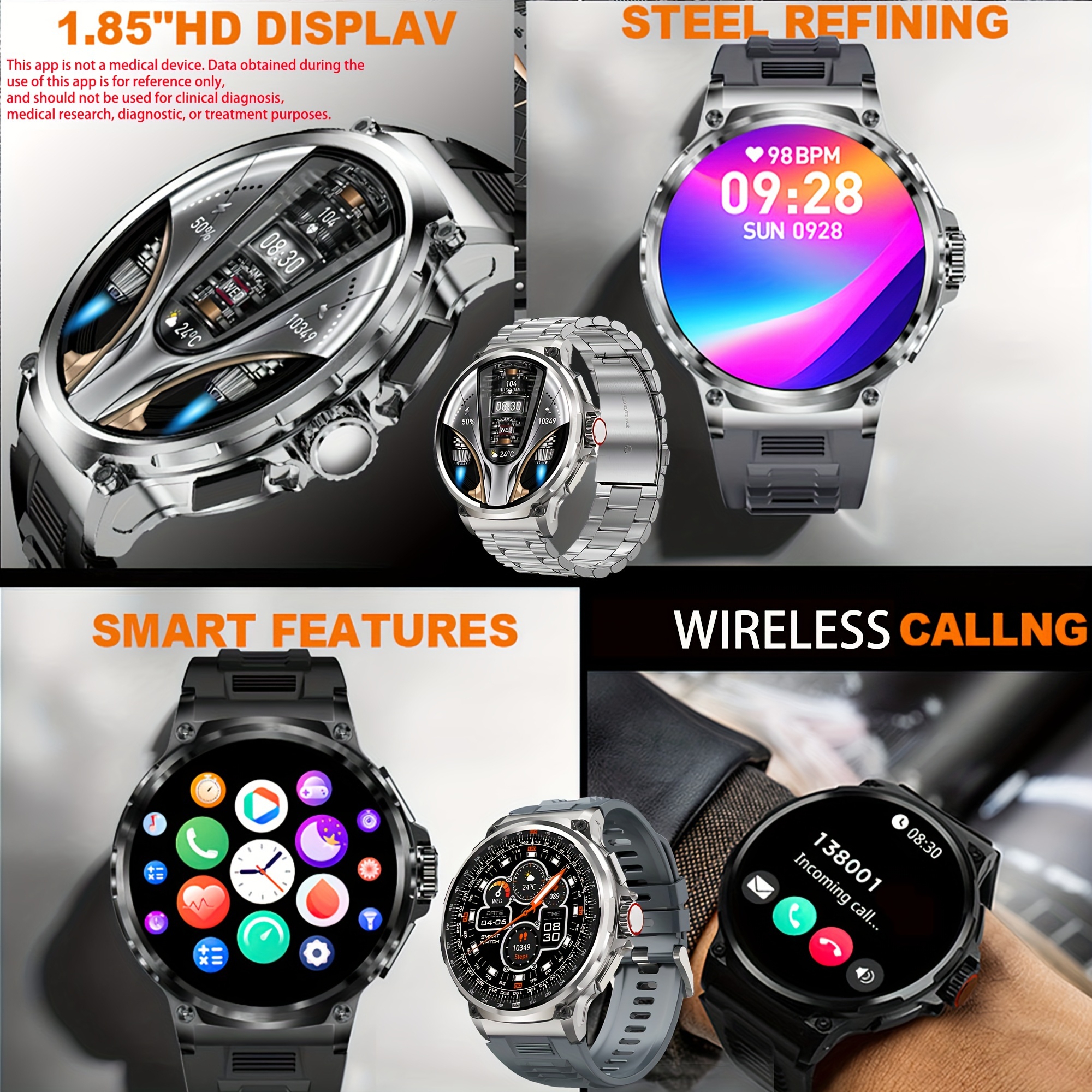 Men'S Smart Watch (Answer/Dial - Watch Smartwatch 리뷰 및 가격