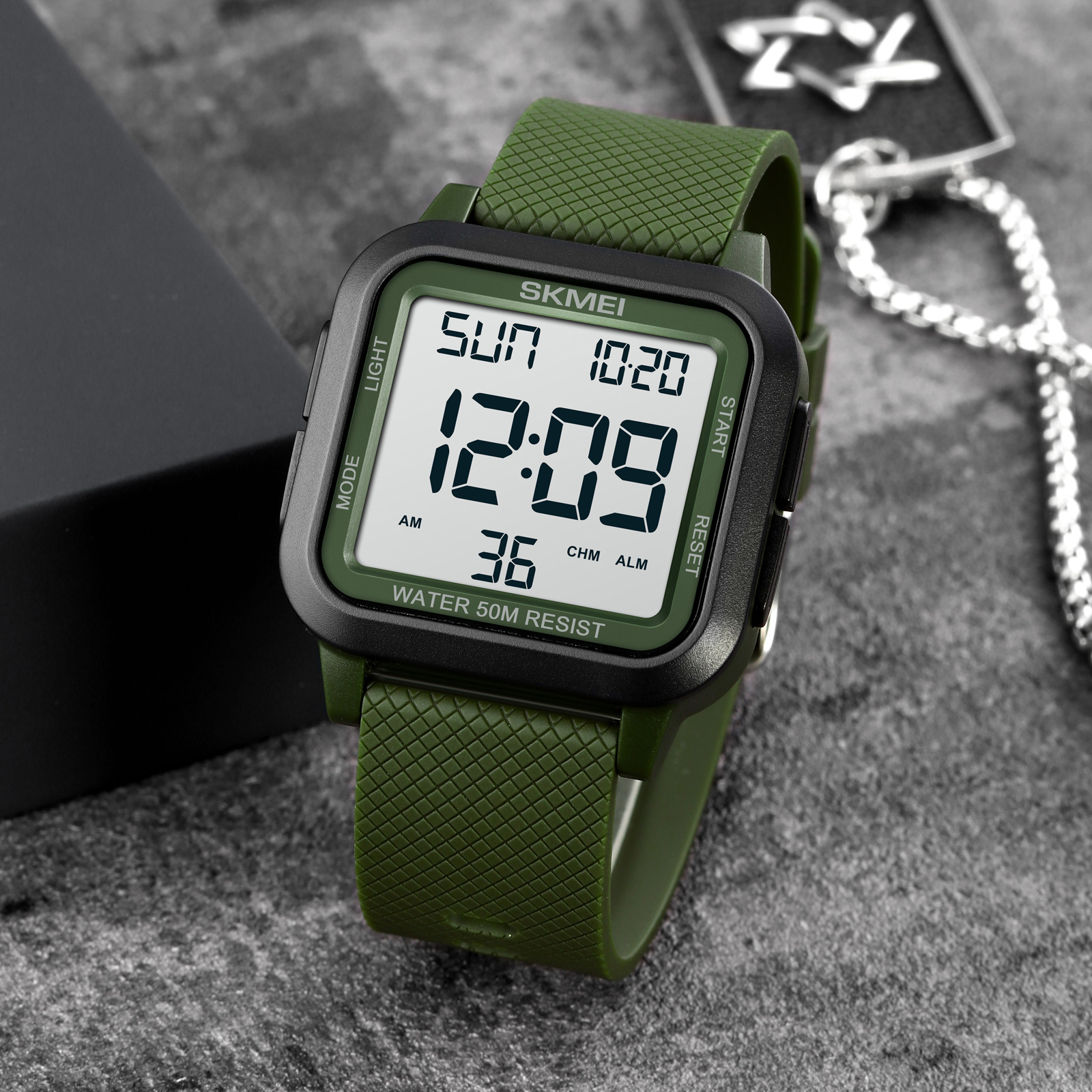 SKMEI Outdoor Sport Watch Men  - Tide Watch Surf 리뷰 및 가격