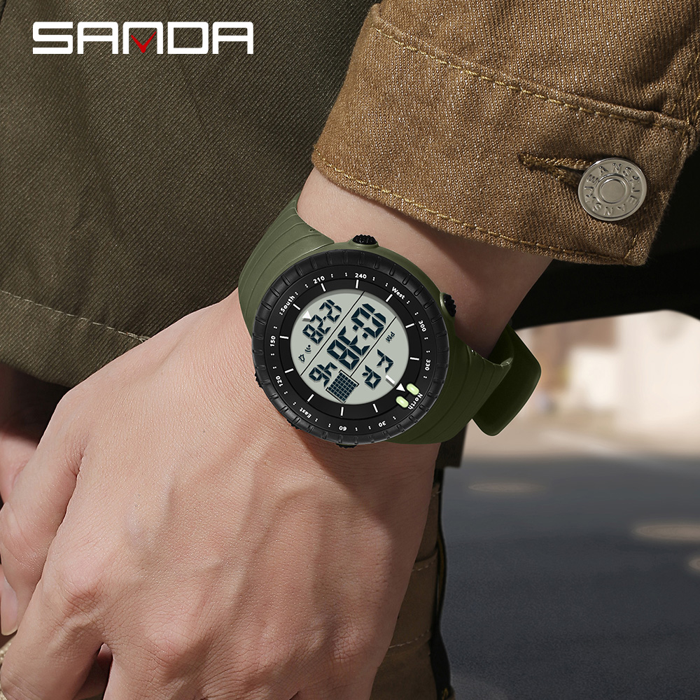 SANDA New 6256 Men's Electroni - Tide Watch Surf 리뷰 및 가격