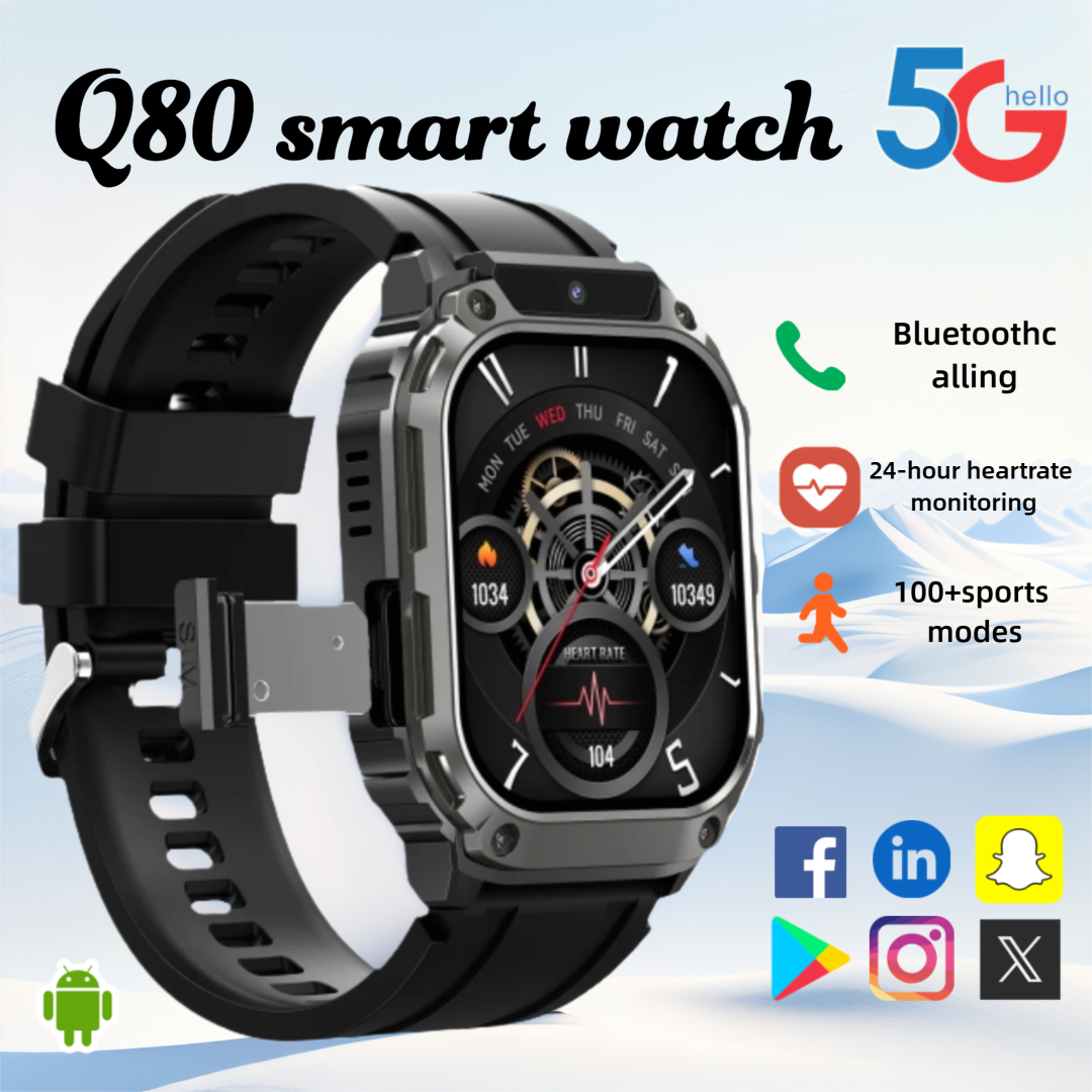 Q80 Men Smartwatch with 1.95-i - Smartwatch Apple Watches For Men 리뷰 및 가격