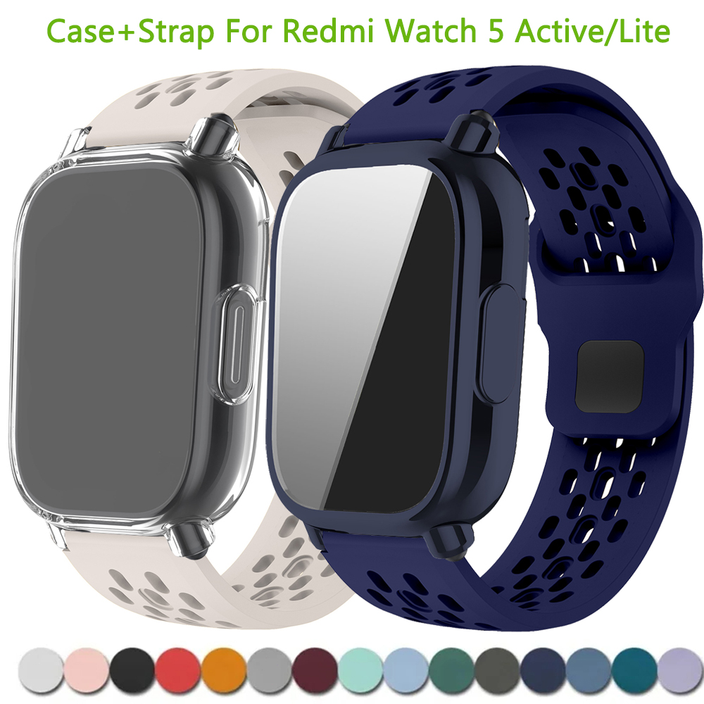 Case+Silicone Strap For Xiaomi - Silicone Sport Band 리뷰 및 가격