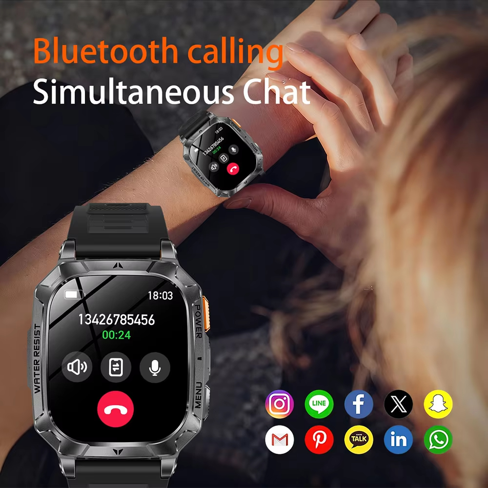 New 2026 Smartwatch Sports HD  - Smartwatch Square Watches For Men 리뷰 및 가격