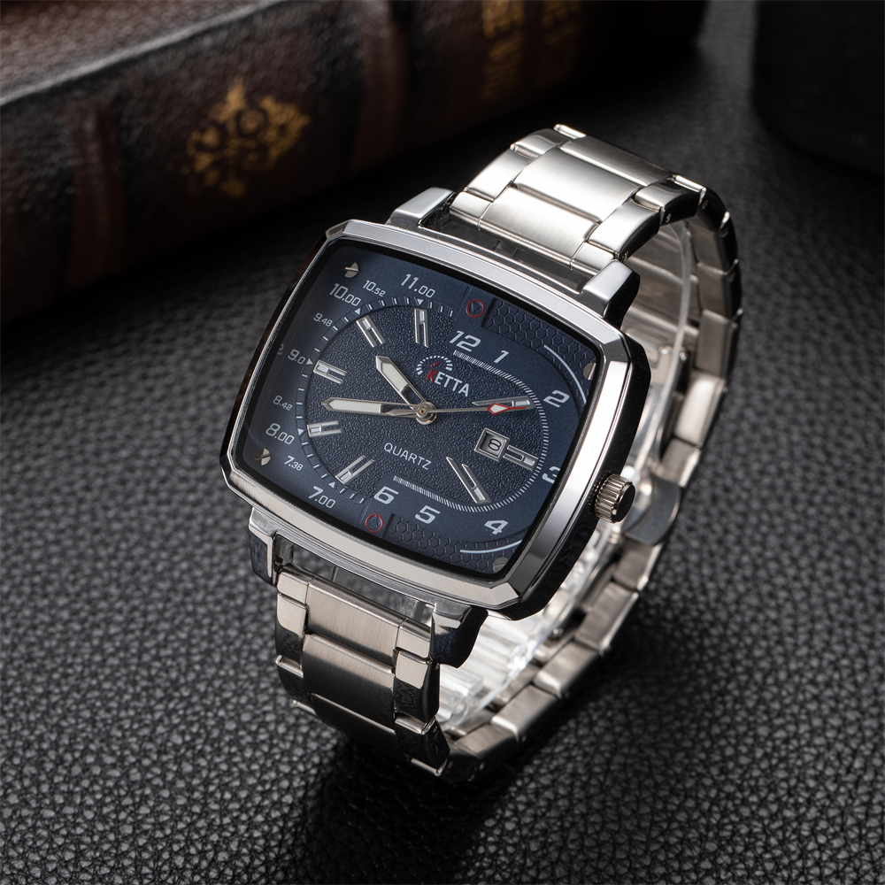 KETTA New Leisure Business Wat - Smartwatch Square Watches For Men 리뷰 및 가격