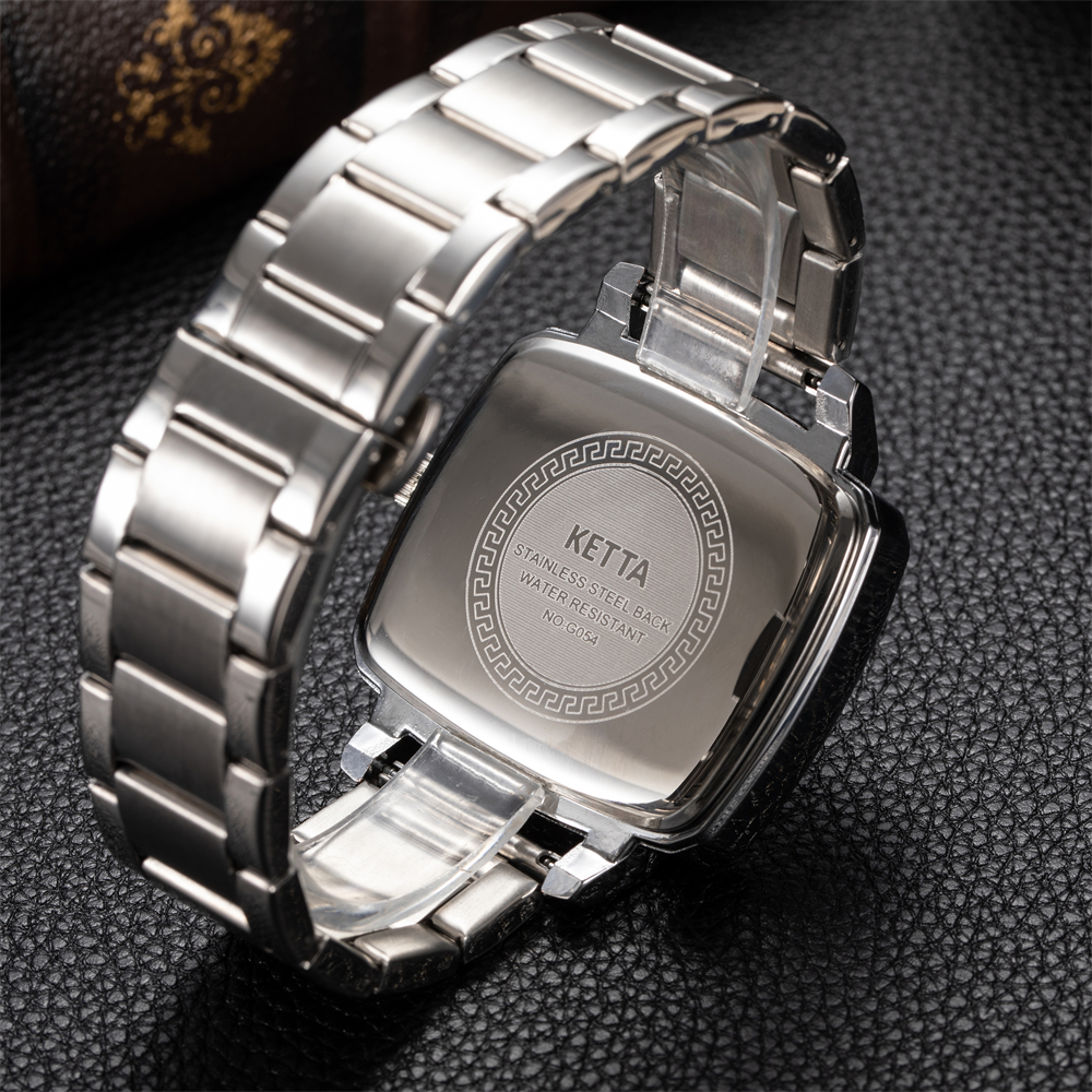 KETTA New Leisure Business Wat - Smartwatch Square Watches For Men 리뷰 및 가격