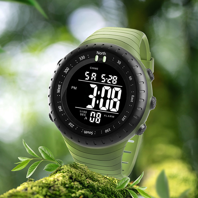 WECOOL W-613 Men’s Digital Spo - Tide Watch Surf 리뷰 및 가격