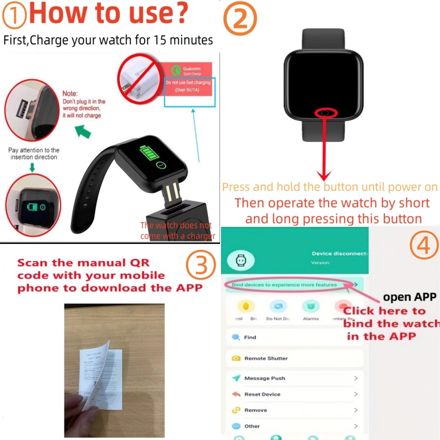 Smart Watch For Men Women Spor - Smartwatch Square Watches For Men 리뷰 및 가격