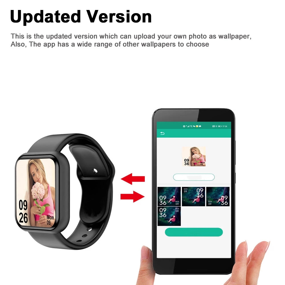Smart Watch For Men Women Spor - Smartwatch Square Watches For Men 리뷰 및 가격