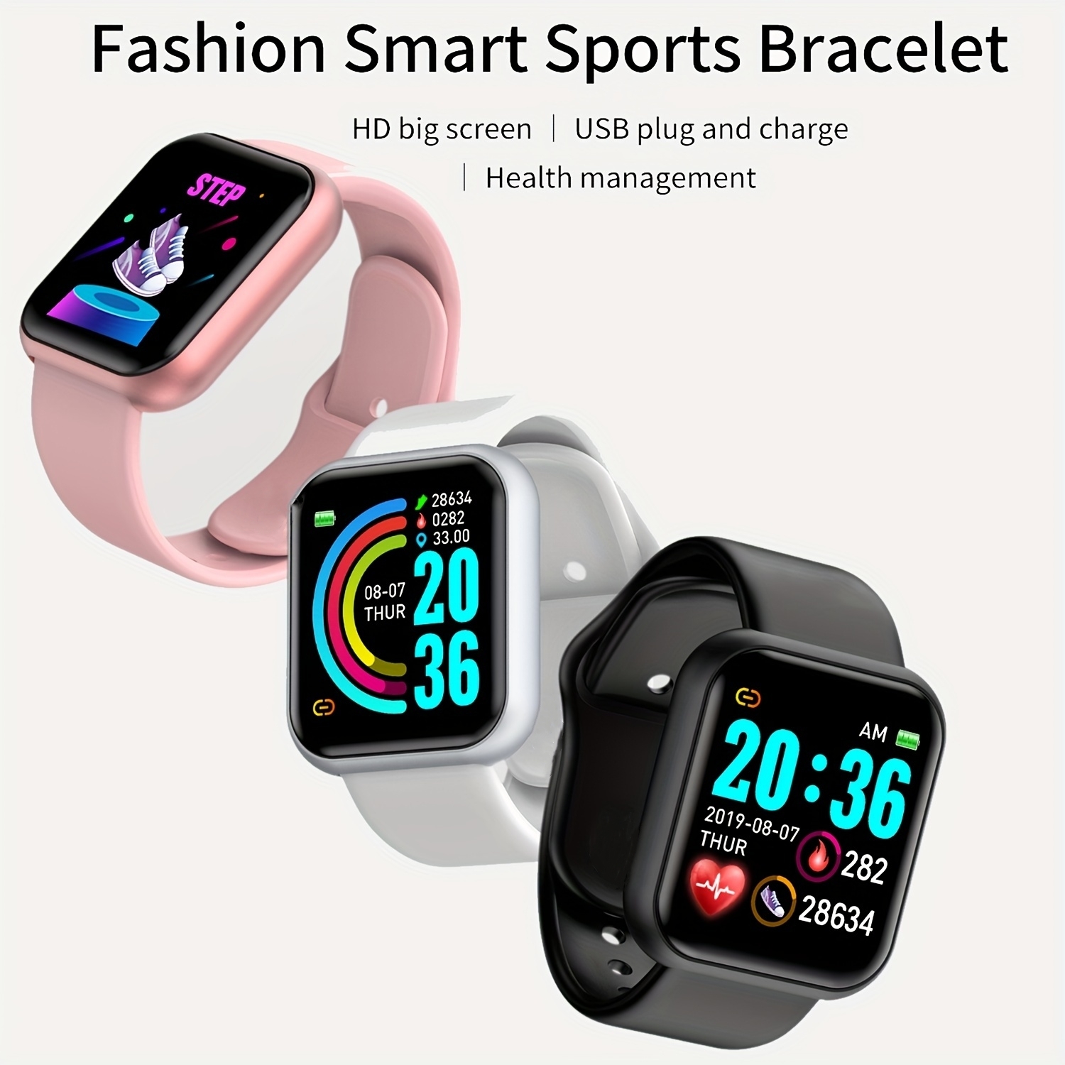 Smart Watch For Men Women Spor - Smartwatch Square Watches For Men 리뷰 및 가격