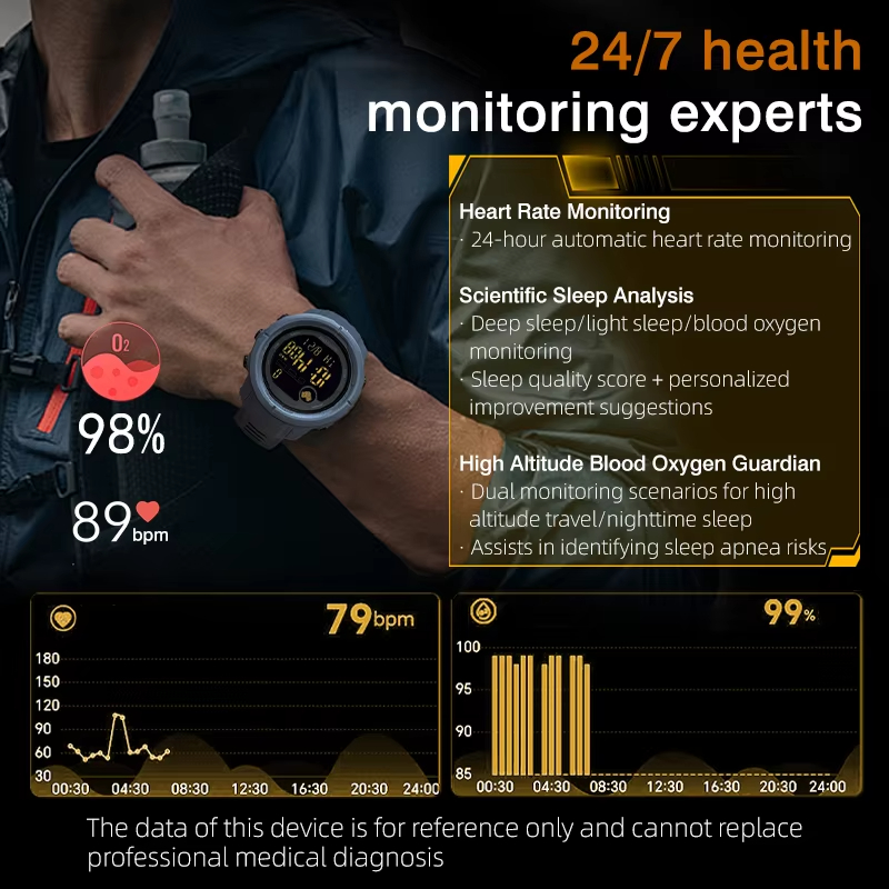 NORTH EDGE NEW MARS 5 Men's Di - Smartwatch Digital Watches For Men 리뷰 및 가격