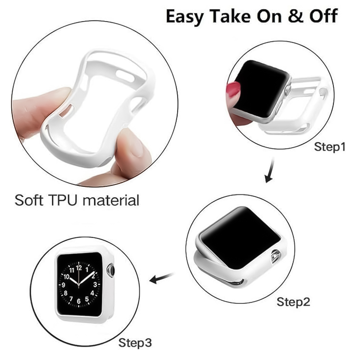 TPU Silicone Case For Huawei W - Smartwatch Watch Huawei 리뷰 및 가격