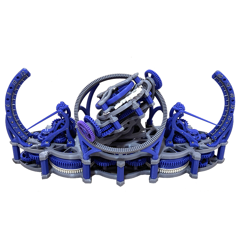 Random color 3d print tourbill - Skeleton Mechanical Watch 리뷰 및 가격