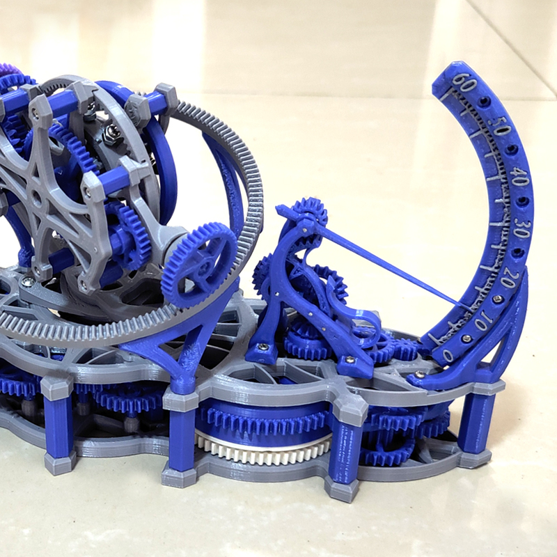Random color 3d print tourbill - Skeleton Mechanical Watch 리뷰 및 가격