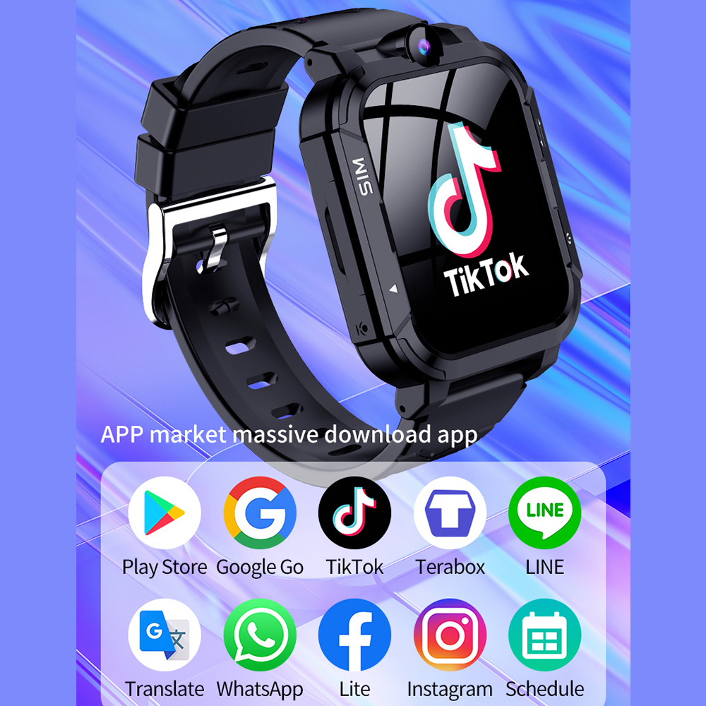 4G Kids Smart Watch 1+8GB GPS  - Smartwatch Watches Gift For Boys 리뷰 및 가격