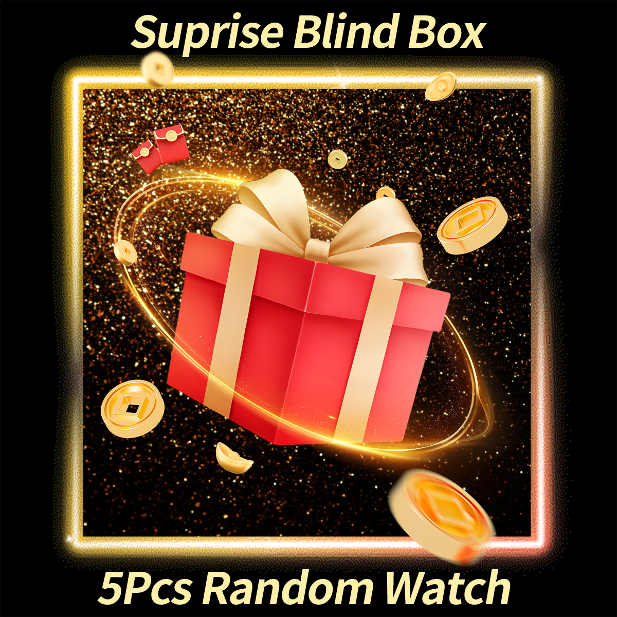 5PCS Surprise Mystery Box-Fash - Ladies Fashion Watch 리뷰 및 가격