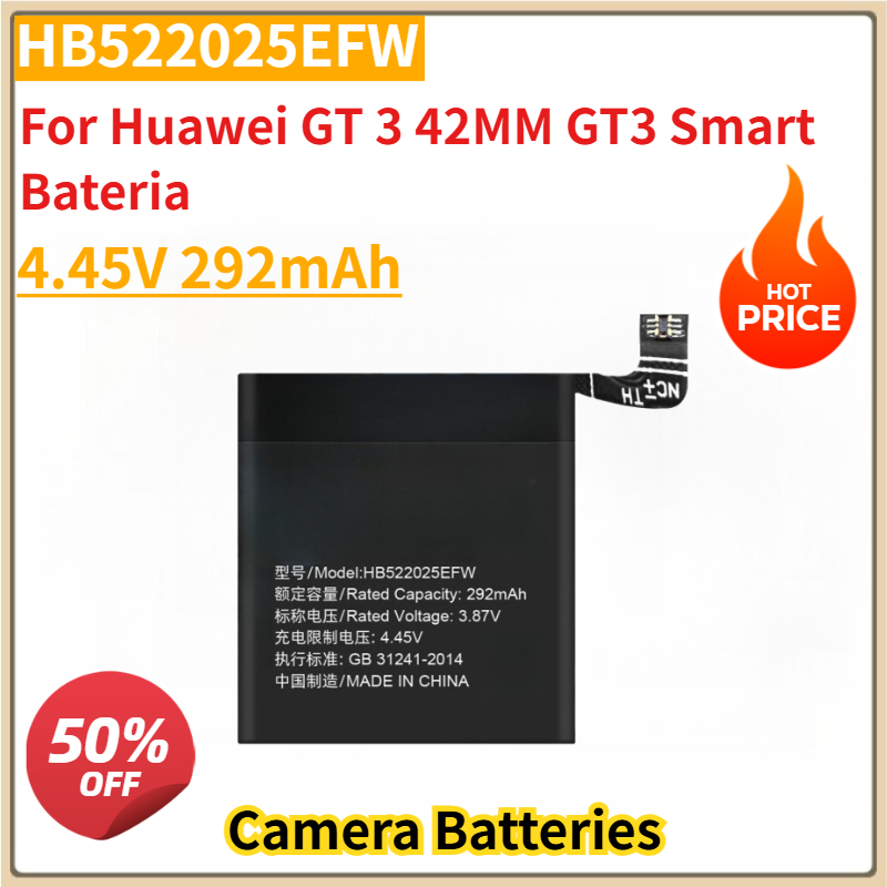 New HB522025EFW 4.45V 292mAh R - Watch Smartwatch 리뷰 및 가격