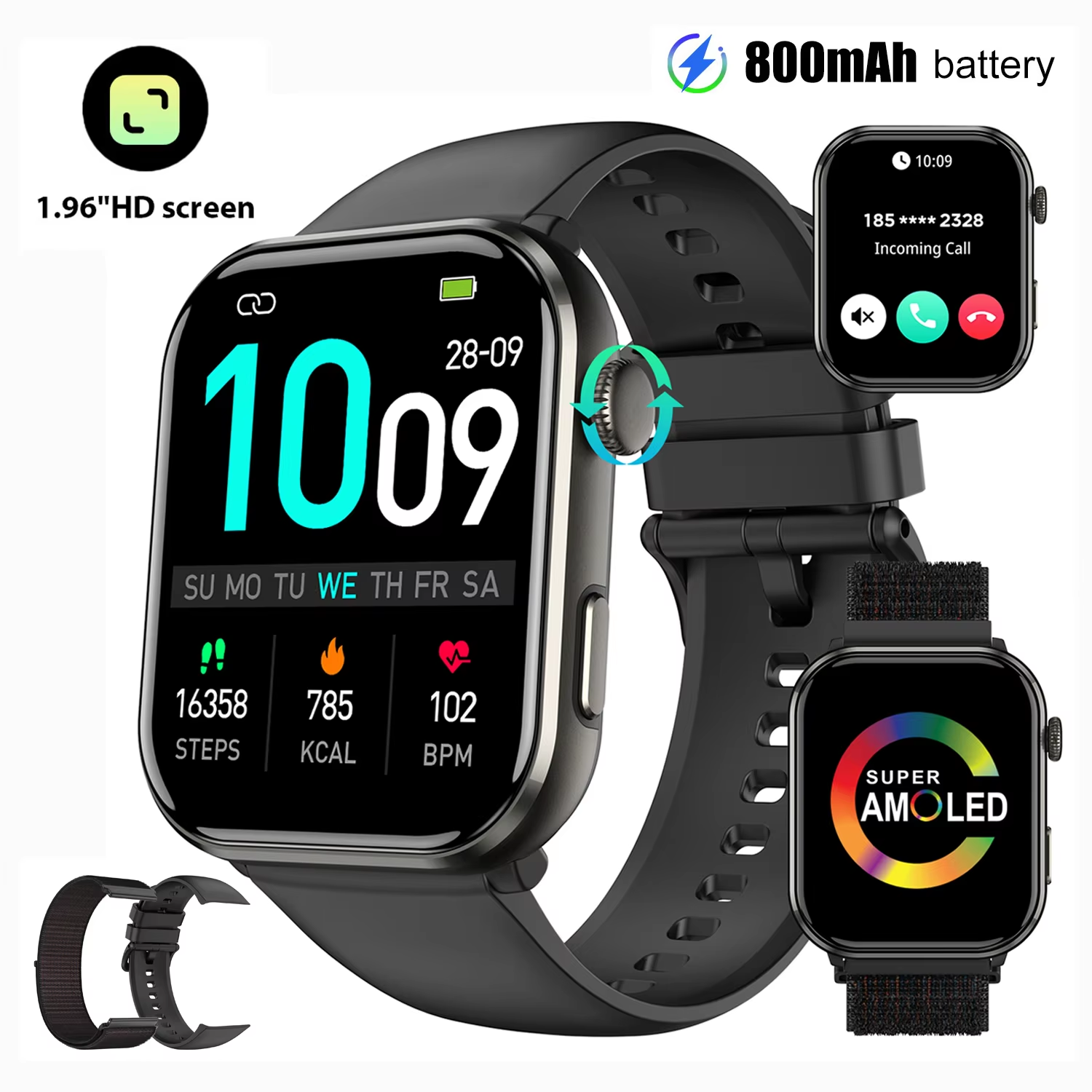 Blackview R60 Bluetooth Call S - Smartwatch Square Watches For Men 리뷰 및 가격