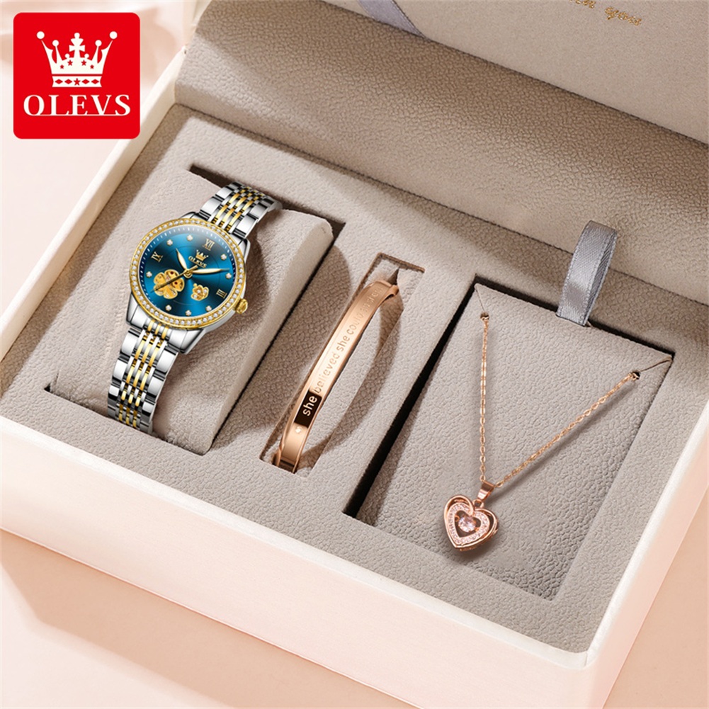 OLEVS 6706 Mechanical Ladies W - Skeleton Mechanical Watch 리뷰 및 가격