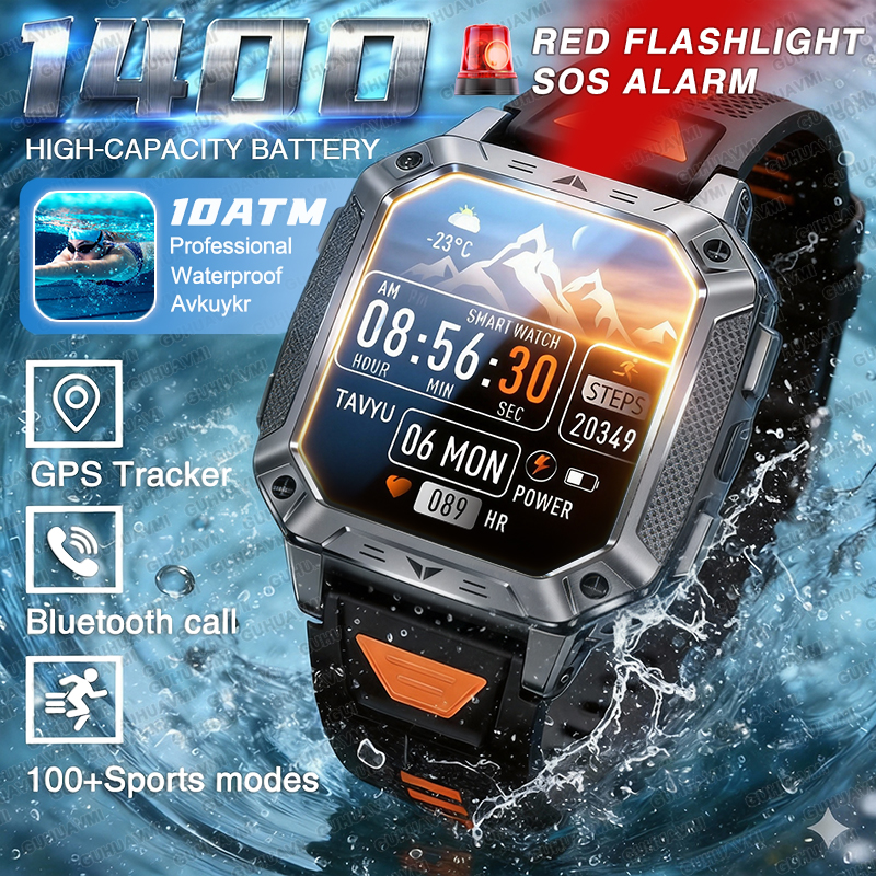 TANK Ultra 2026: 1400mAh Milit - Smartwatch Military Watches For Men 리뷰 및 가격