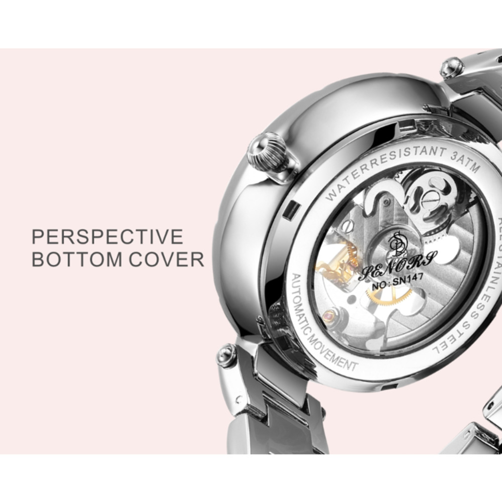 Luxury Women's Waterproof Skel - Skeleton Mechanical Watch 리뷰 및 가격