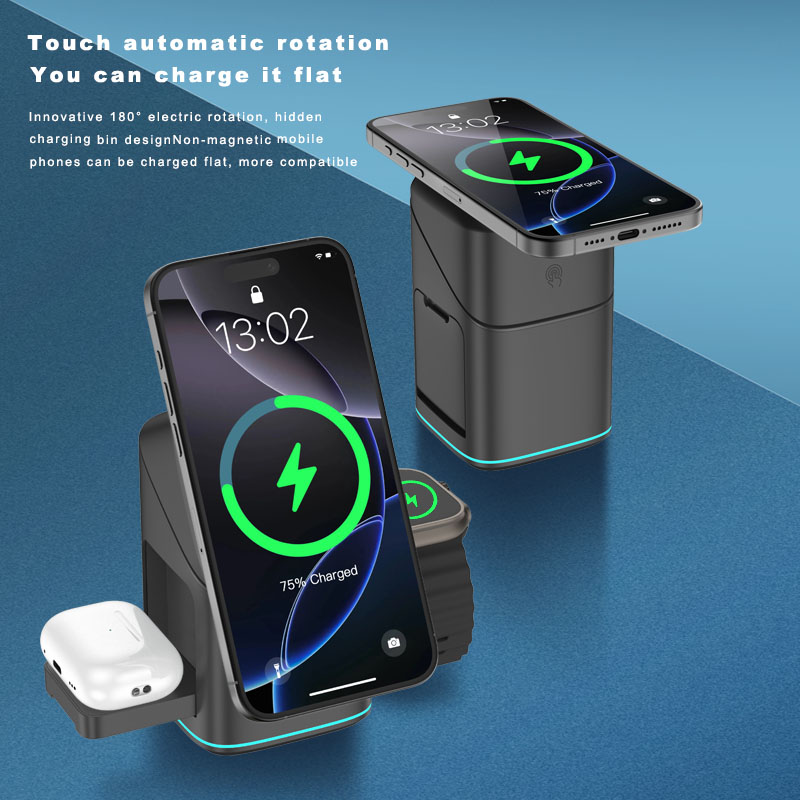 3 in 1 Magnetic Wireless Charg - Iwatch Smartwatch 리뷰 및 가격