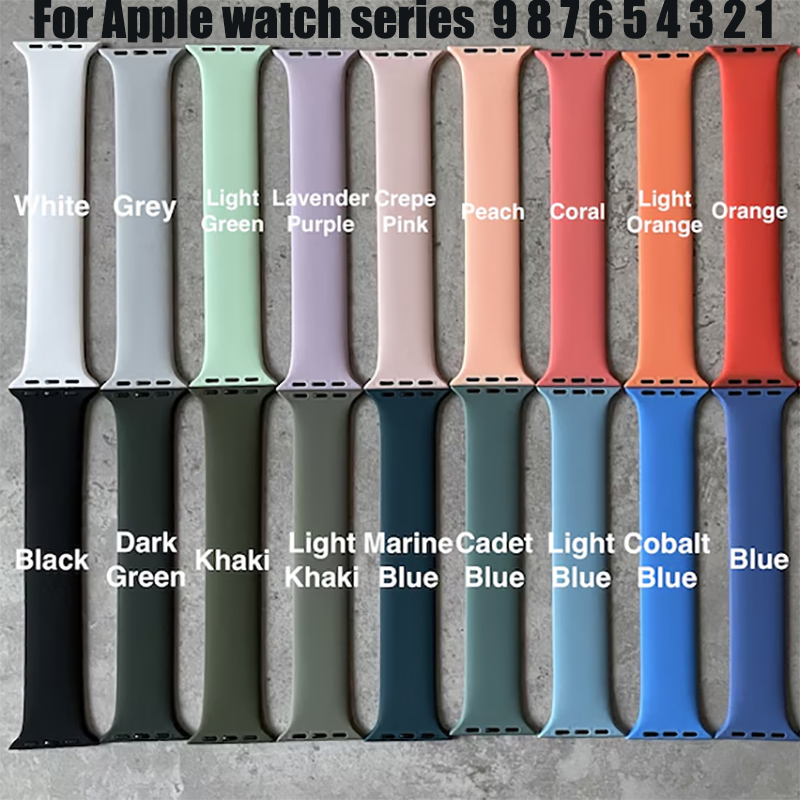 Solo Loop silicone for apple W - Silicone Sport Band 리뷰 및 가격