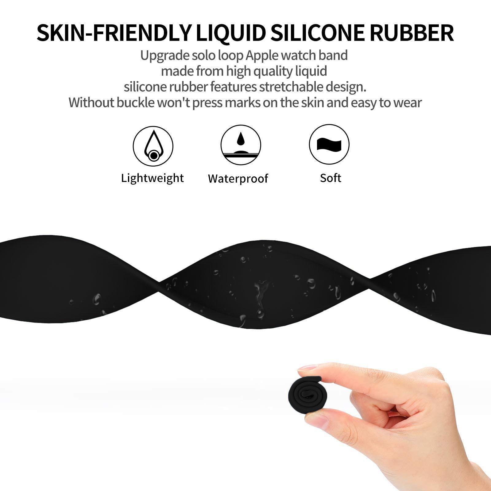 Solo Loop silicone for apple W - Silicone Sport Band 리뷰 및 가격