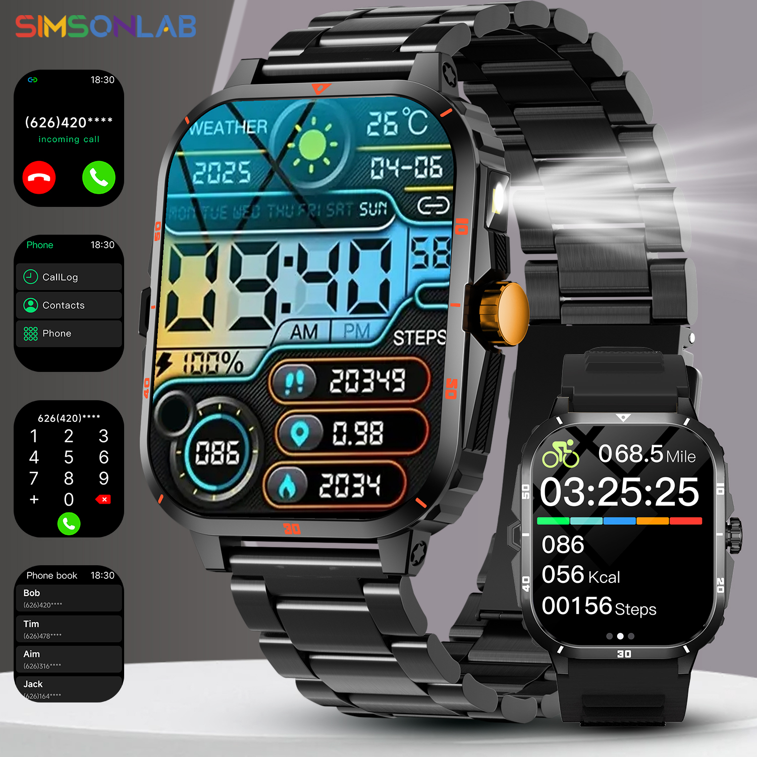 2025 NEW Military Smartwatch 2 - Smartwatch Military Watches For Men 리뷰 및 가격