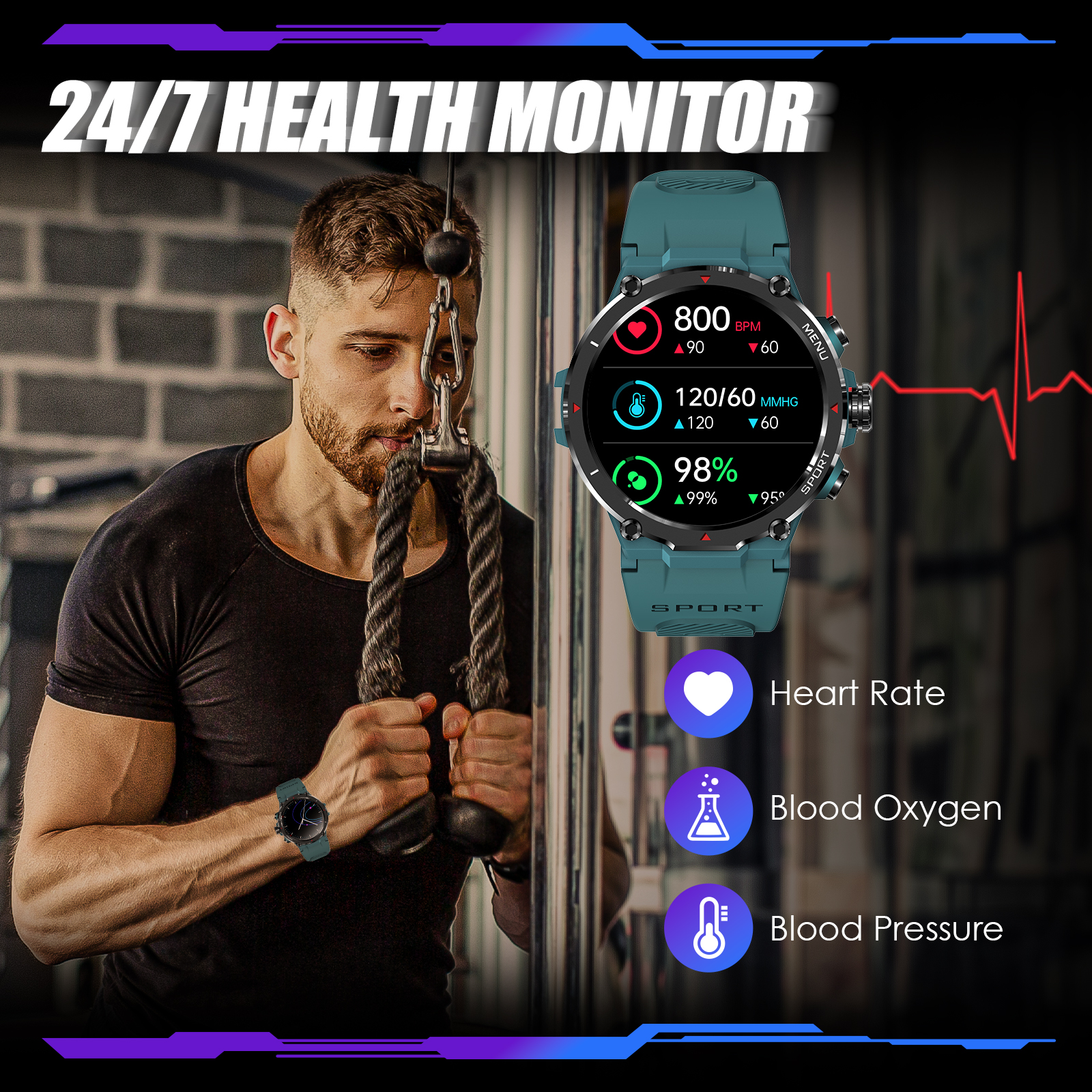 EIGIIS Military Smart Watch fo - Watch Smartwatch 리뷰 및 가격