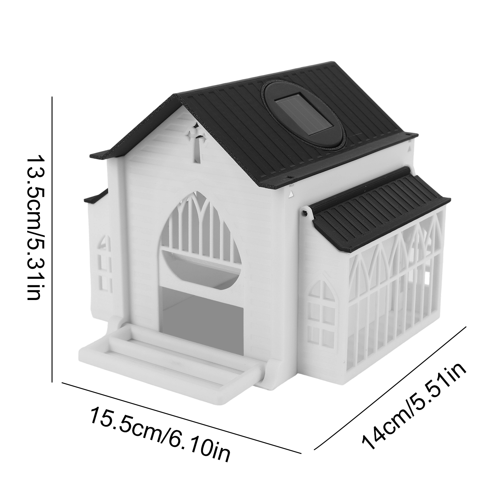 Church-Shaped Metal Bird Feede - Watch S 리뷰 및 가격