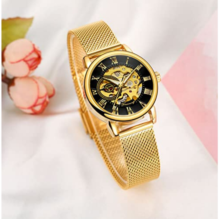Gosasa Women's Skeleton Watch  - Skeleton Mechanical Watch 리뷰 및 가격