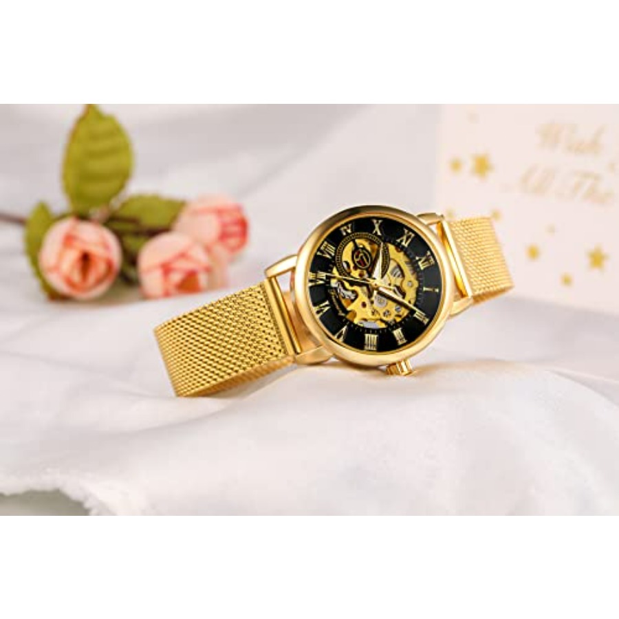 Gosasa Women's Skeleton Watch  - Skeleton Mechanical Watch 리뷰 및 가격