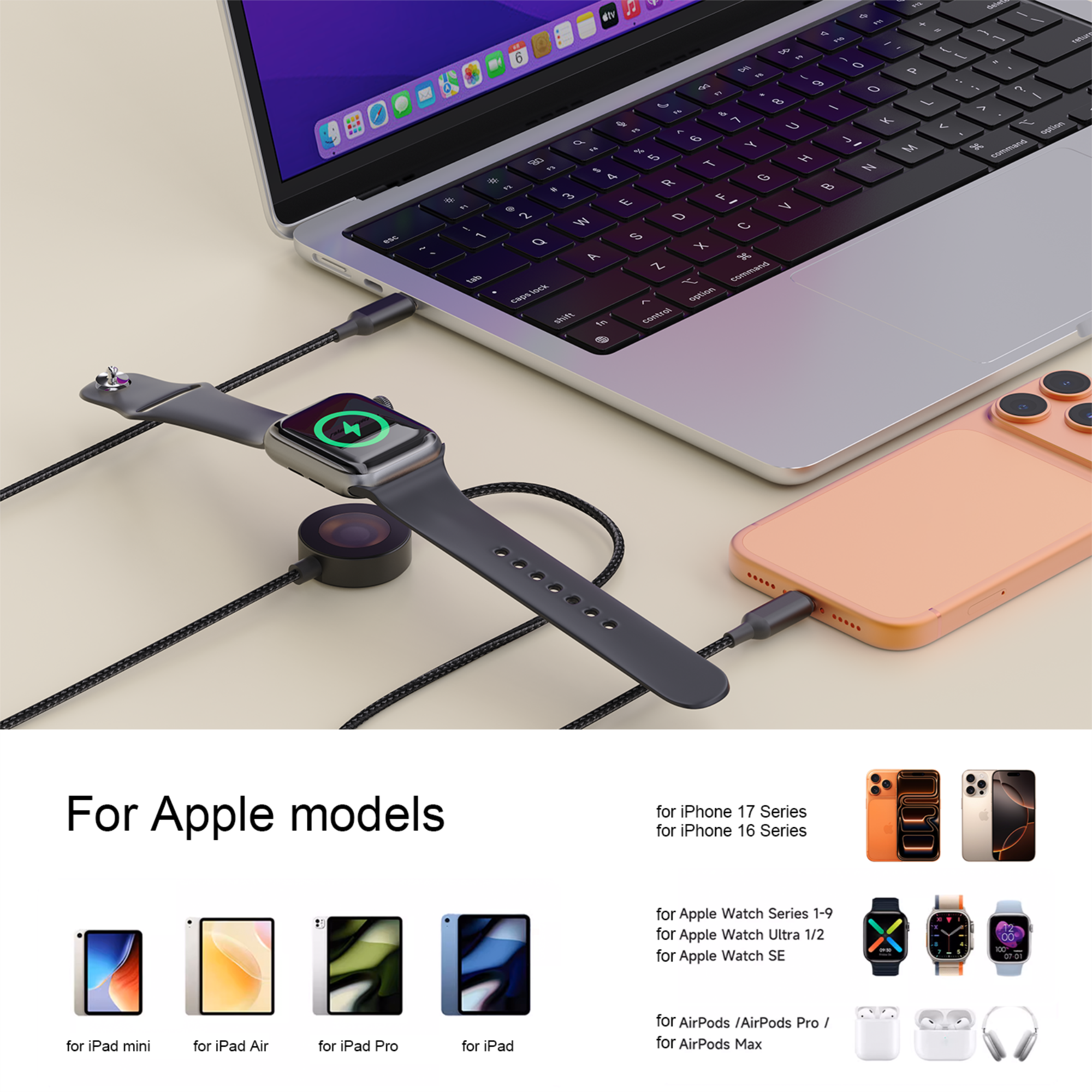 Bonola 2 in 1 Fast Watch Charg - Smartwatch Apple Watch 리뷰 및 가격
